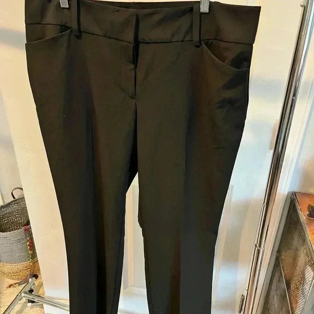 Classic Black Slacks - Size 16